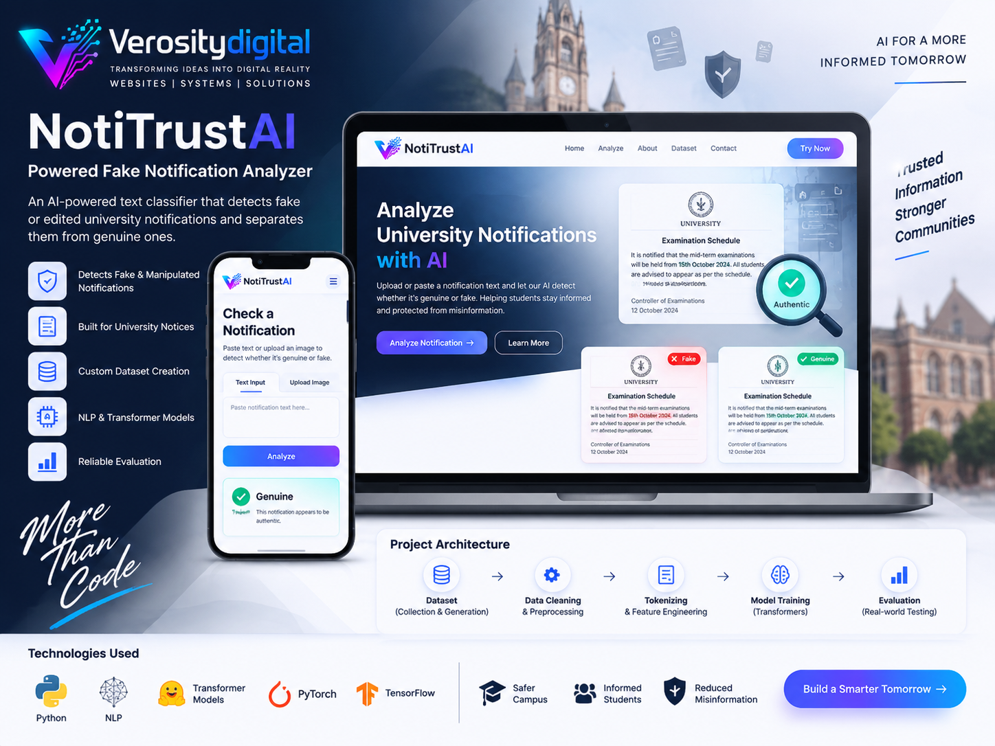 NotiTrustAI – AI-Powered Fake Notification Analyze